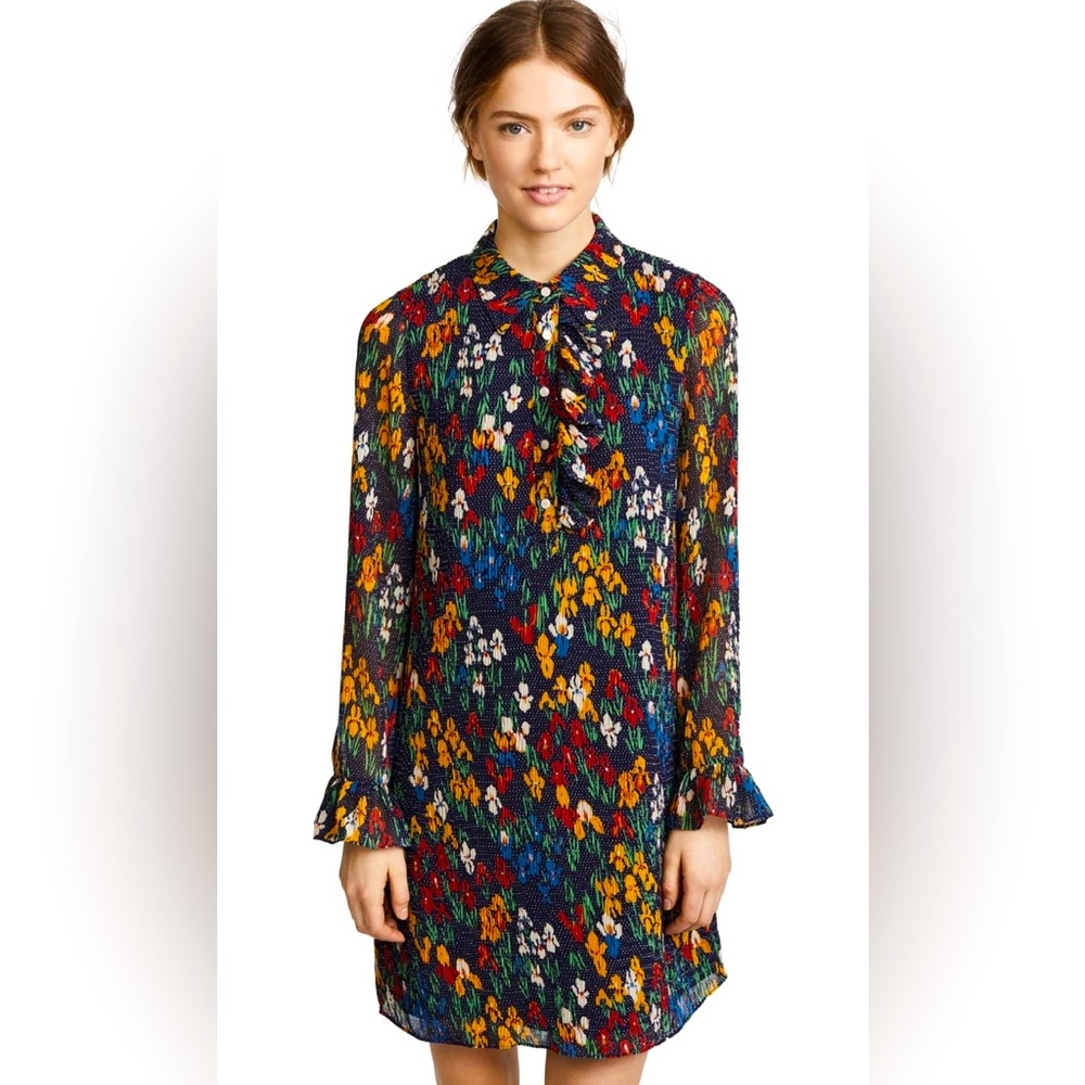 Tory Burch Multicolor Floral Midi Dress
